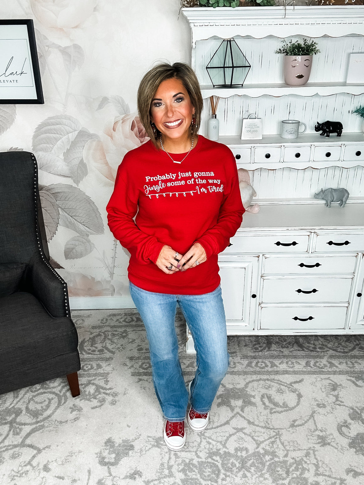 Jingle Some Of The Way Sweatshirt