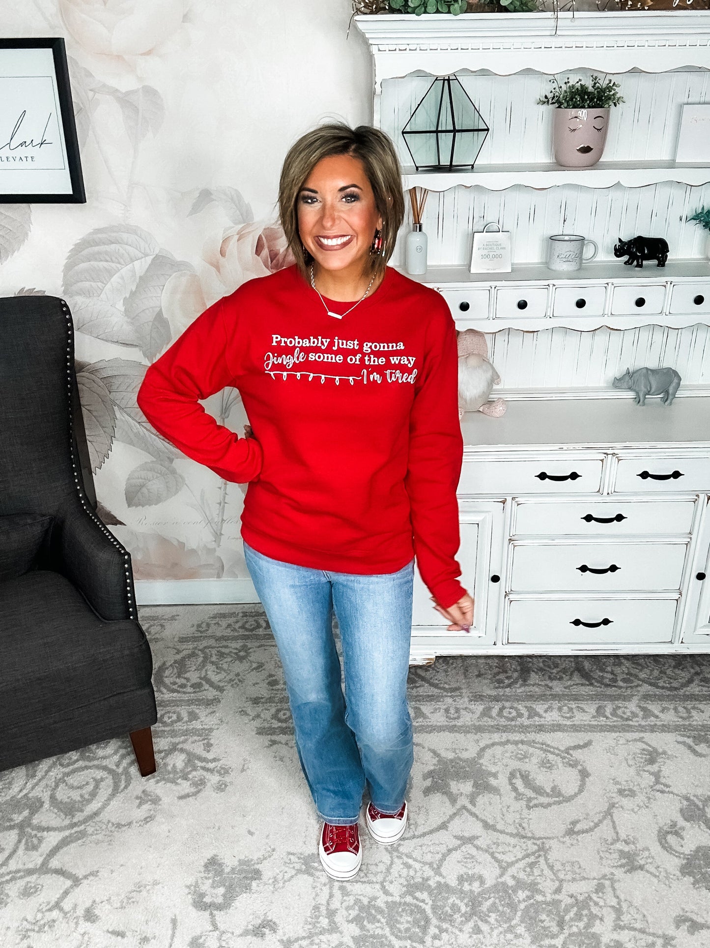 Jingle Some Of The Way Sweatshirt