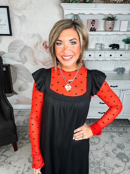 Feeling Reckless Jumpsuit - Black
