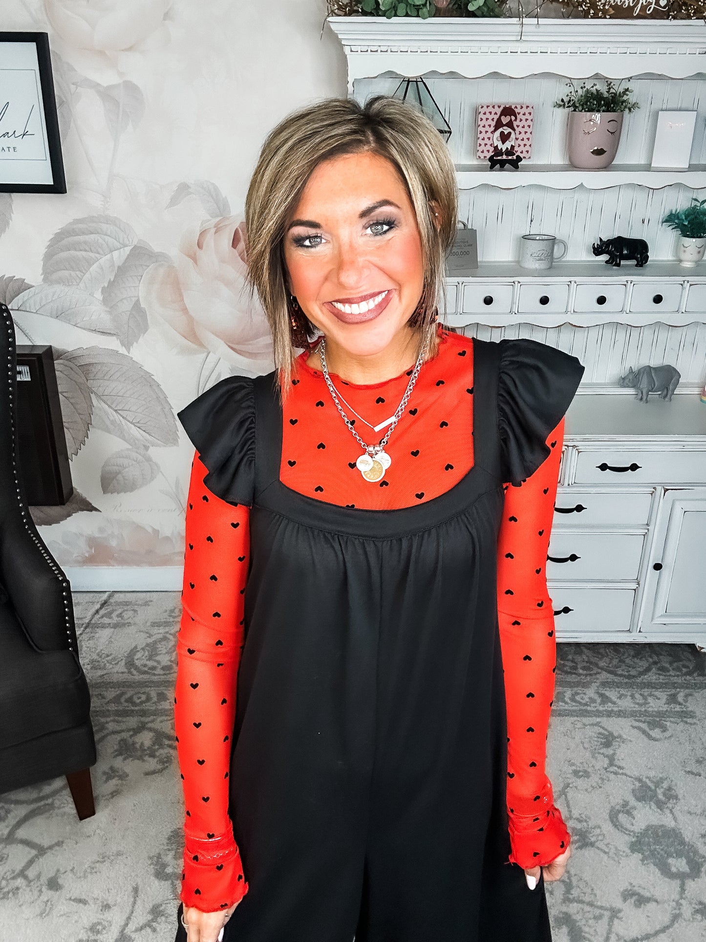 Feeling Reckless Jumpsuit - Black
