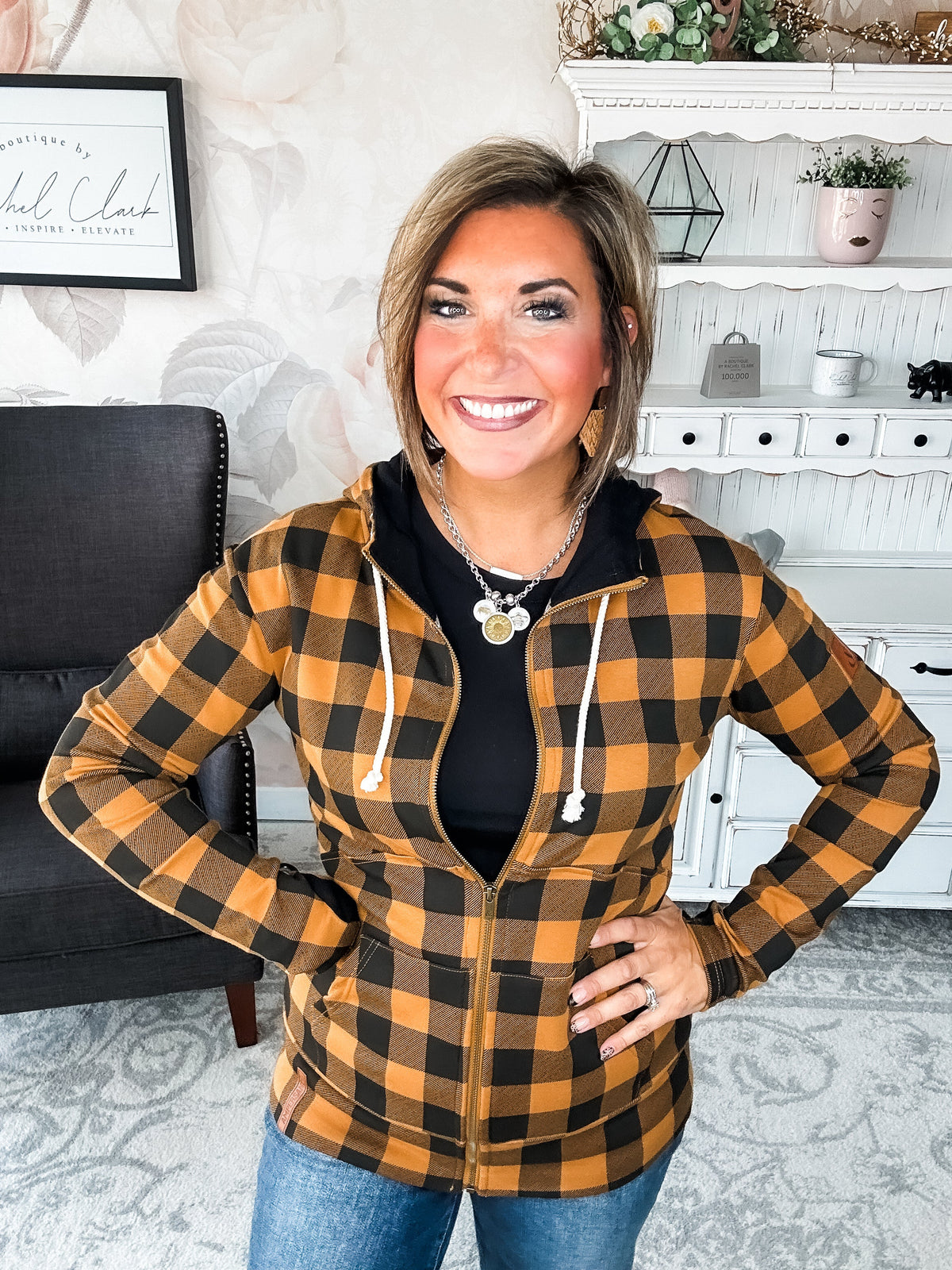Ampersand Avenue Fullzip Sweatshirt Out of the Woods