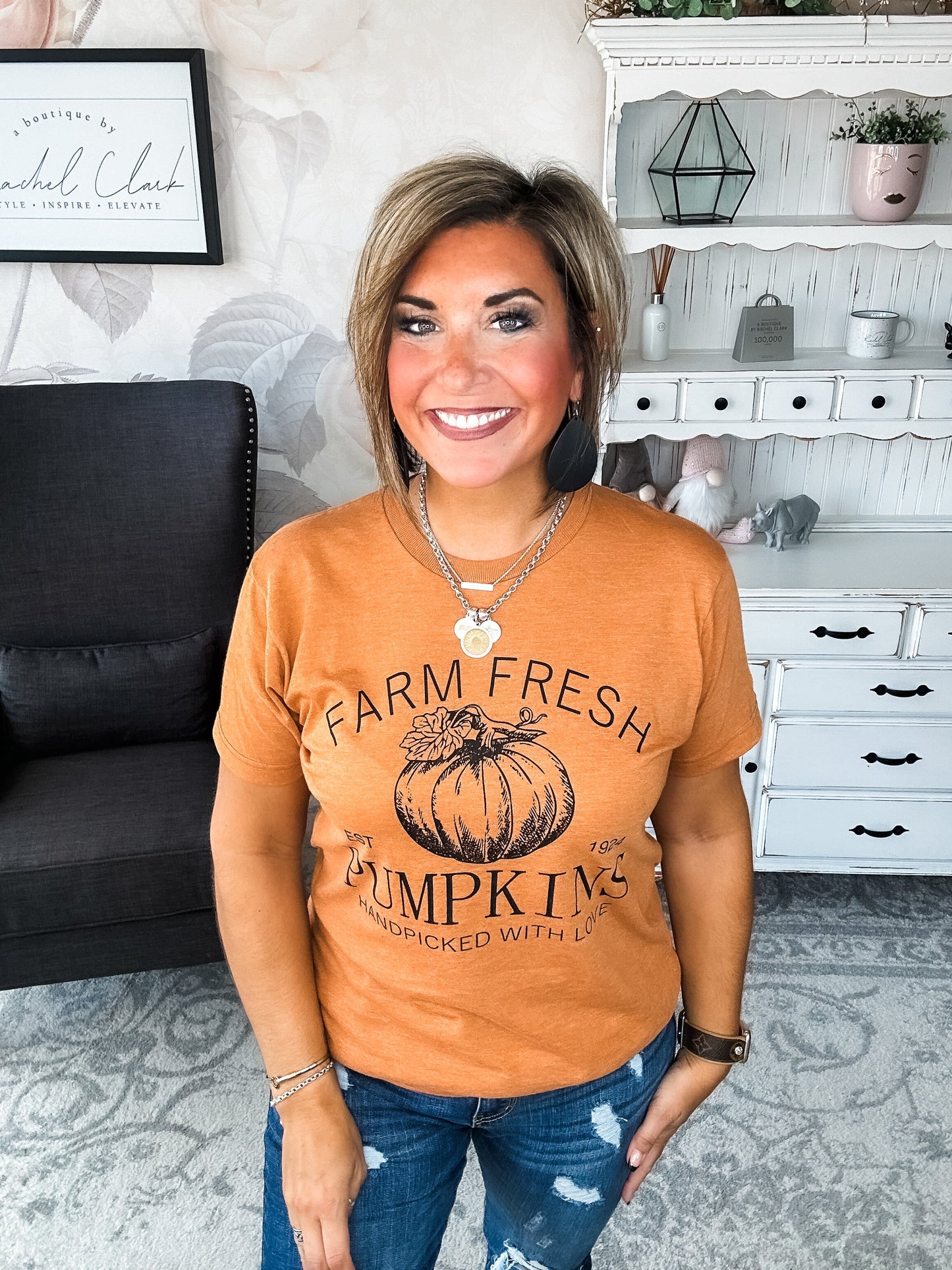Farm Fresh Pumpkins Graphic Tee