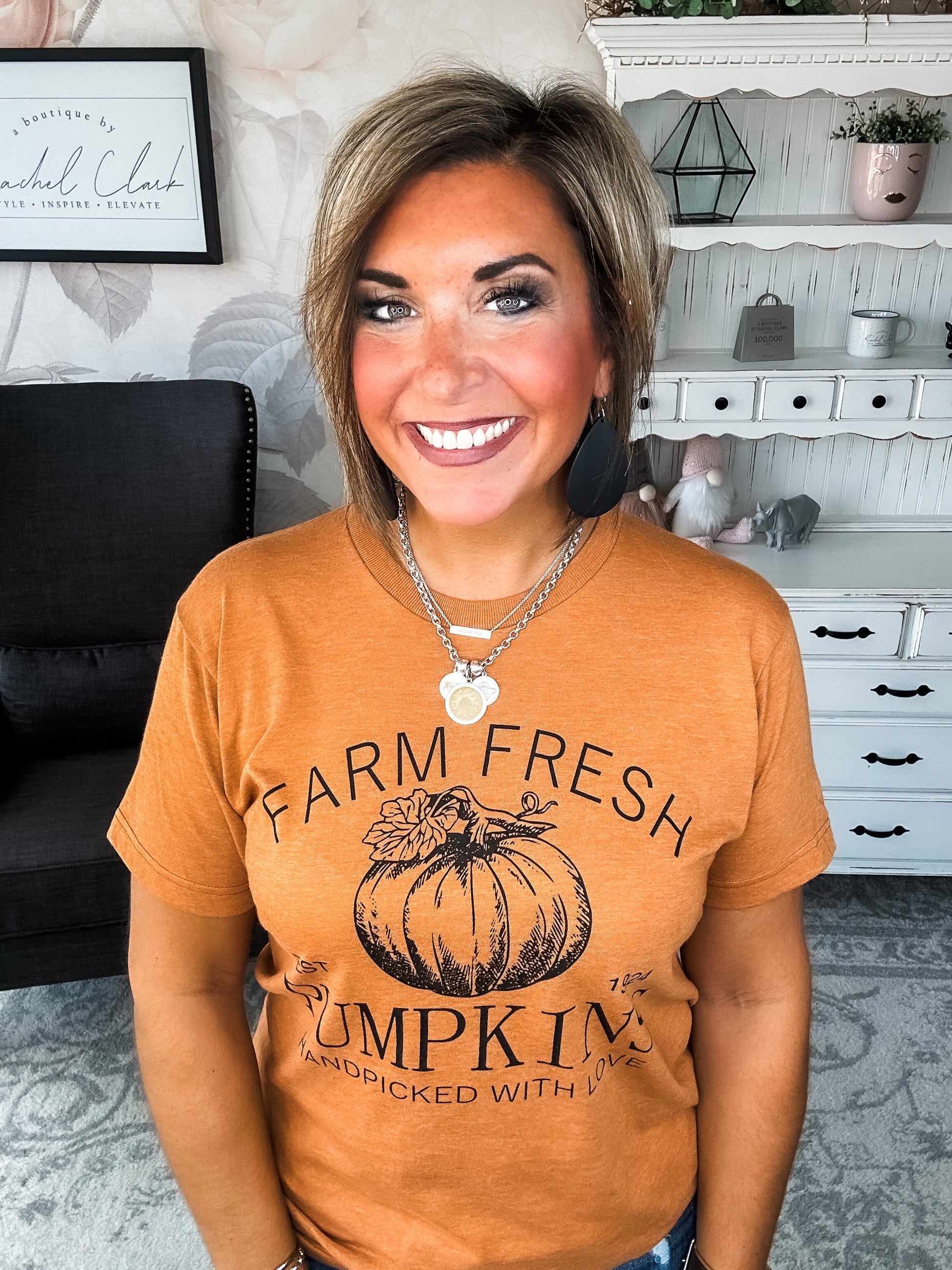 Farm Fresh Pumpkins Graphic Tee
