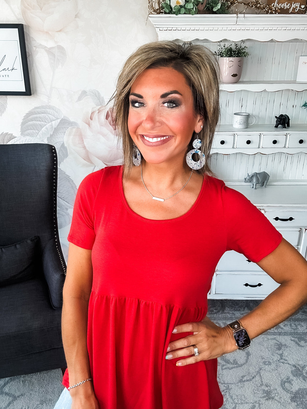 Be A Big Star Babydoll Tunic