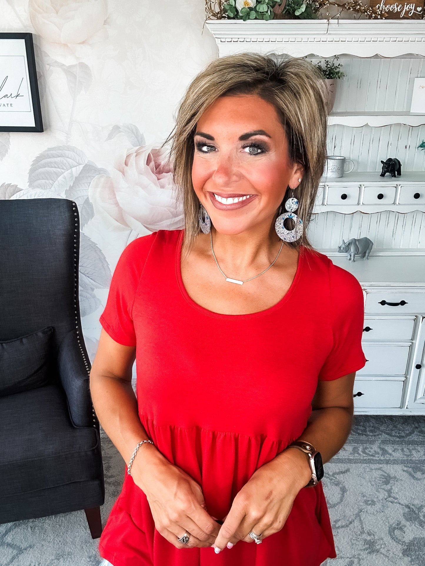 Be A Big Star Babydoll Tunic