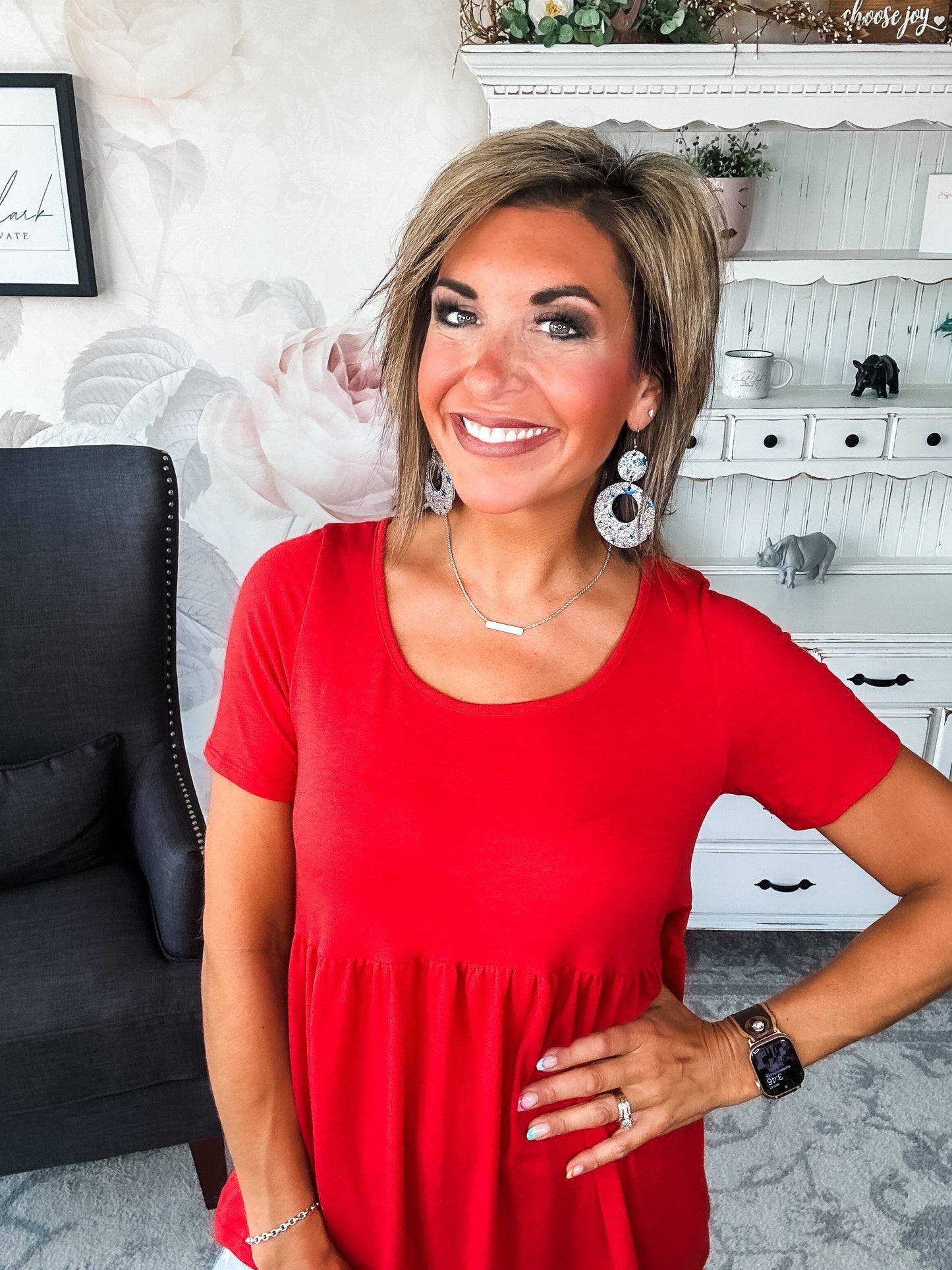Be A Big Star Babydoll Tunic