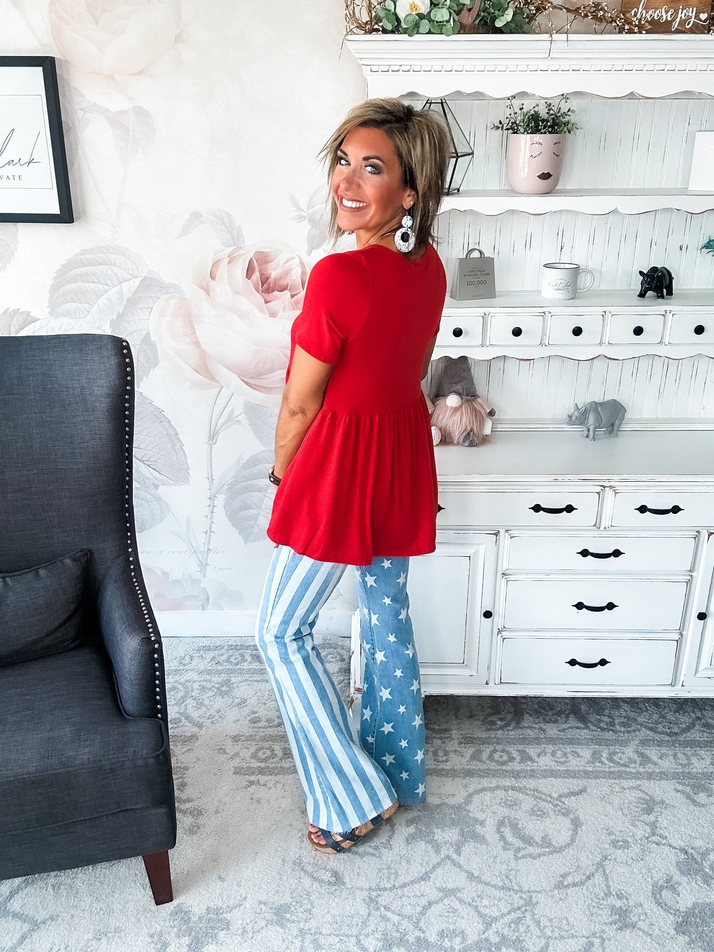Be A Big Star Babydoll Tunic