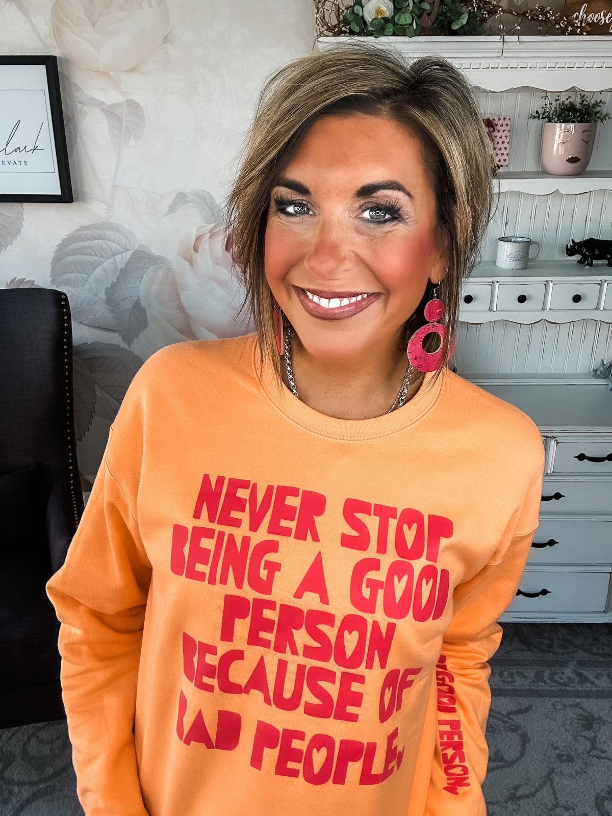 Be A Good Person Pullover Sweatshirt
