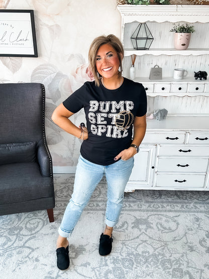 Bump, Set, Spike Graphic Tee