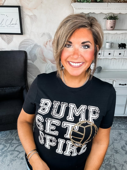 Bump, Set, Spike Graphic Tee