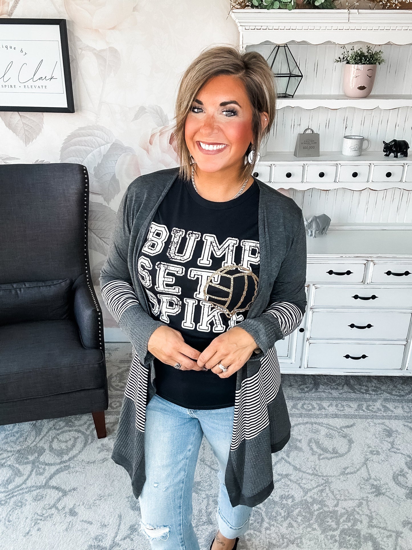 Bump, Set, Spike Graphic Tee