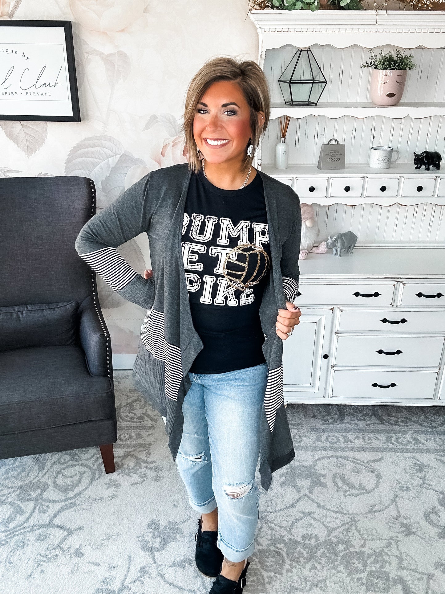 Bump, Set, Spike Graphic Tee