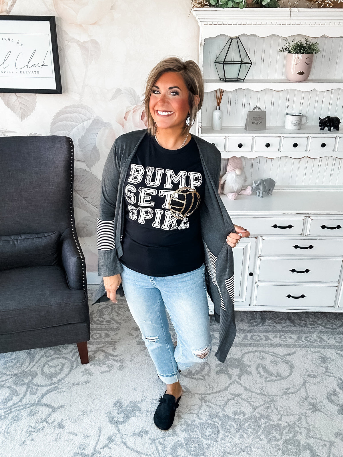 Bump, Set, Spike Graphic Tee