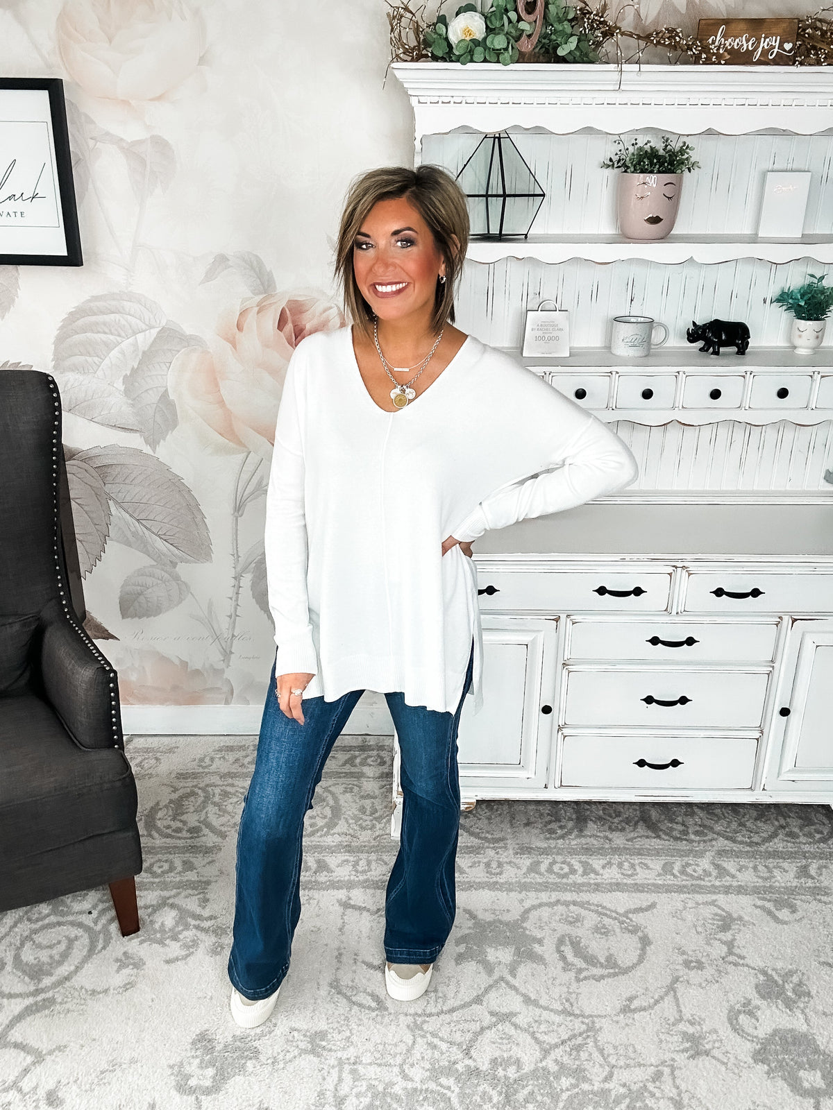 Blackout Breezer Sweater - Ivory