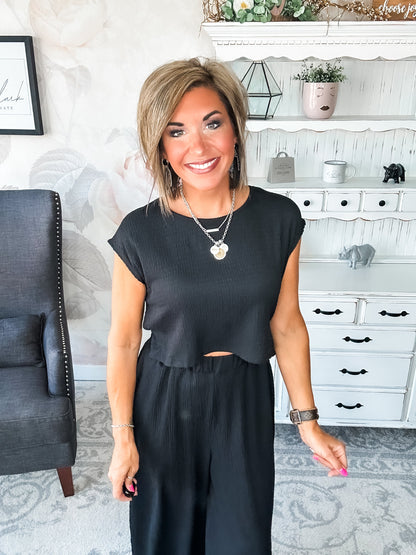 Had A Plan Jumpsuit - Black