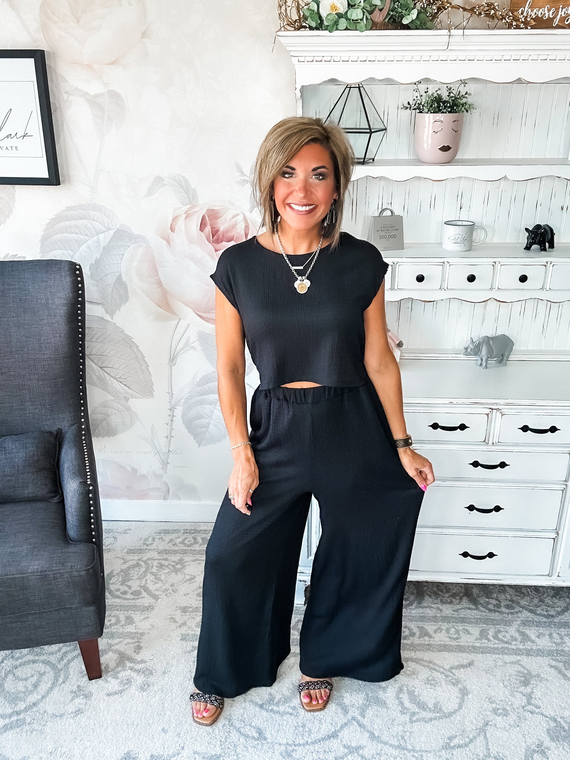 Had A Plan Jumpsuit - Black