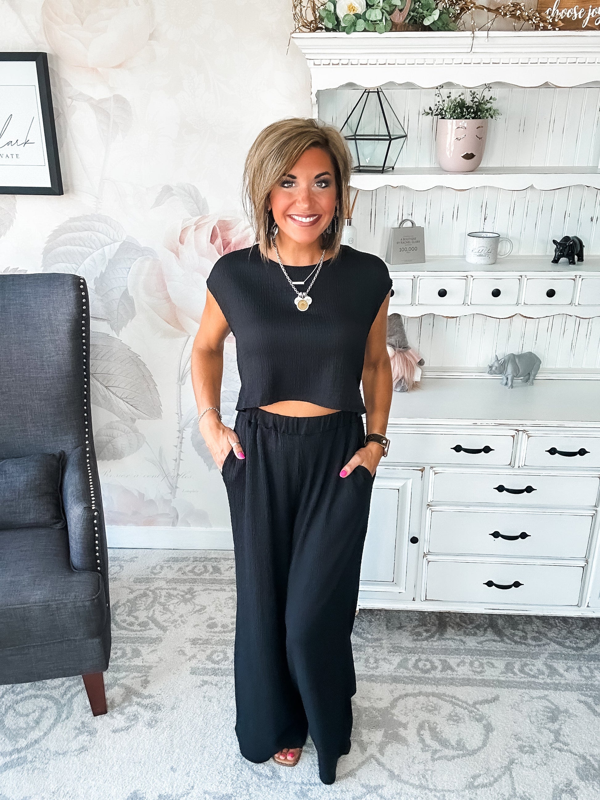 Had A Plan Jumpsuit - Black