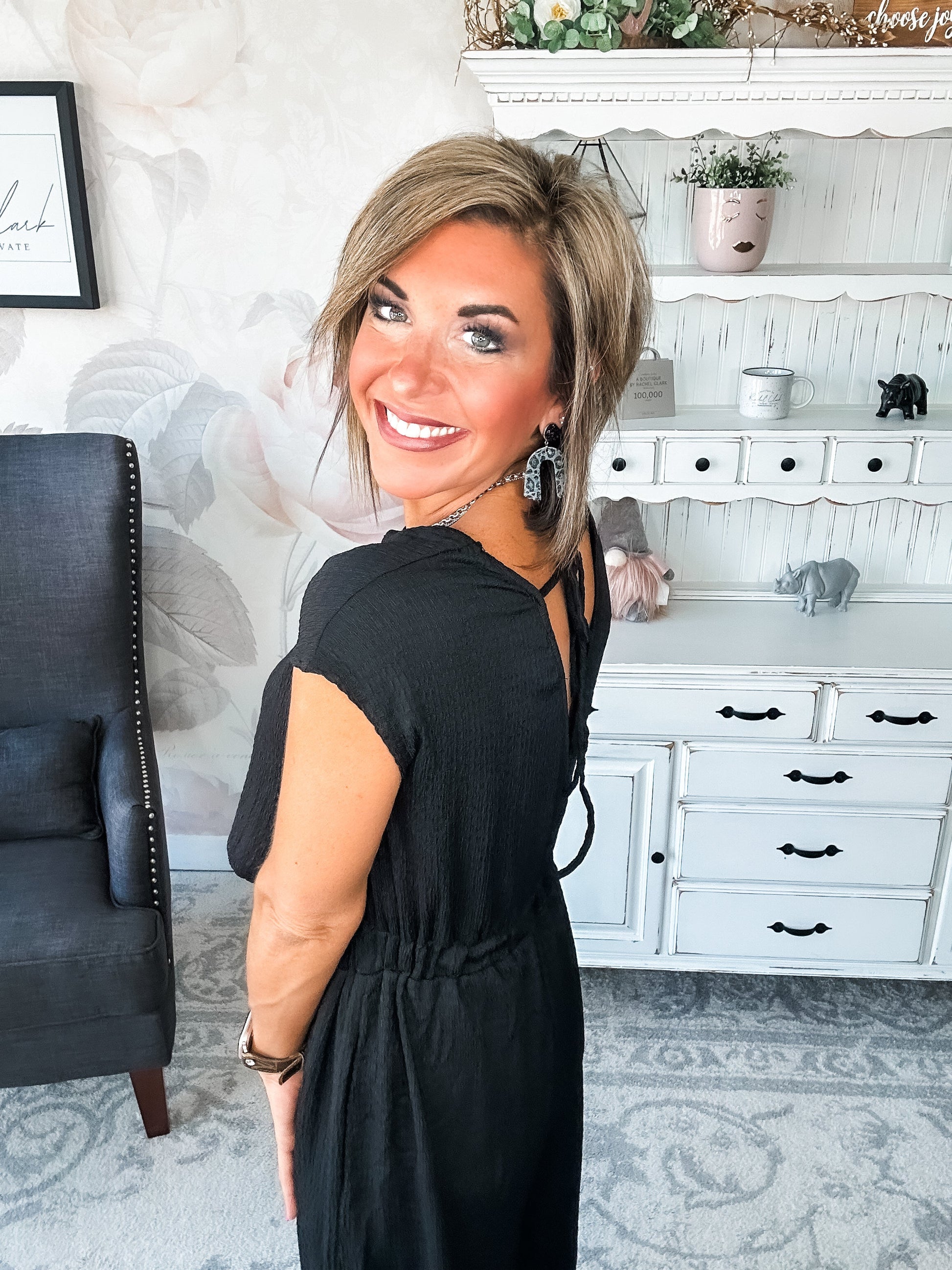 Had A Plan Jumpsuit - Black