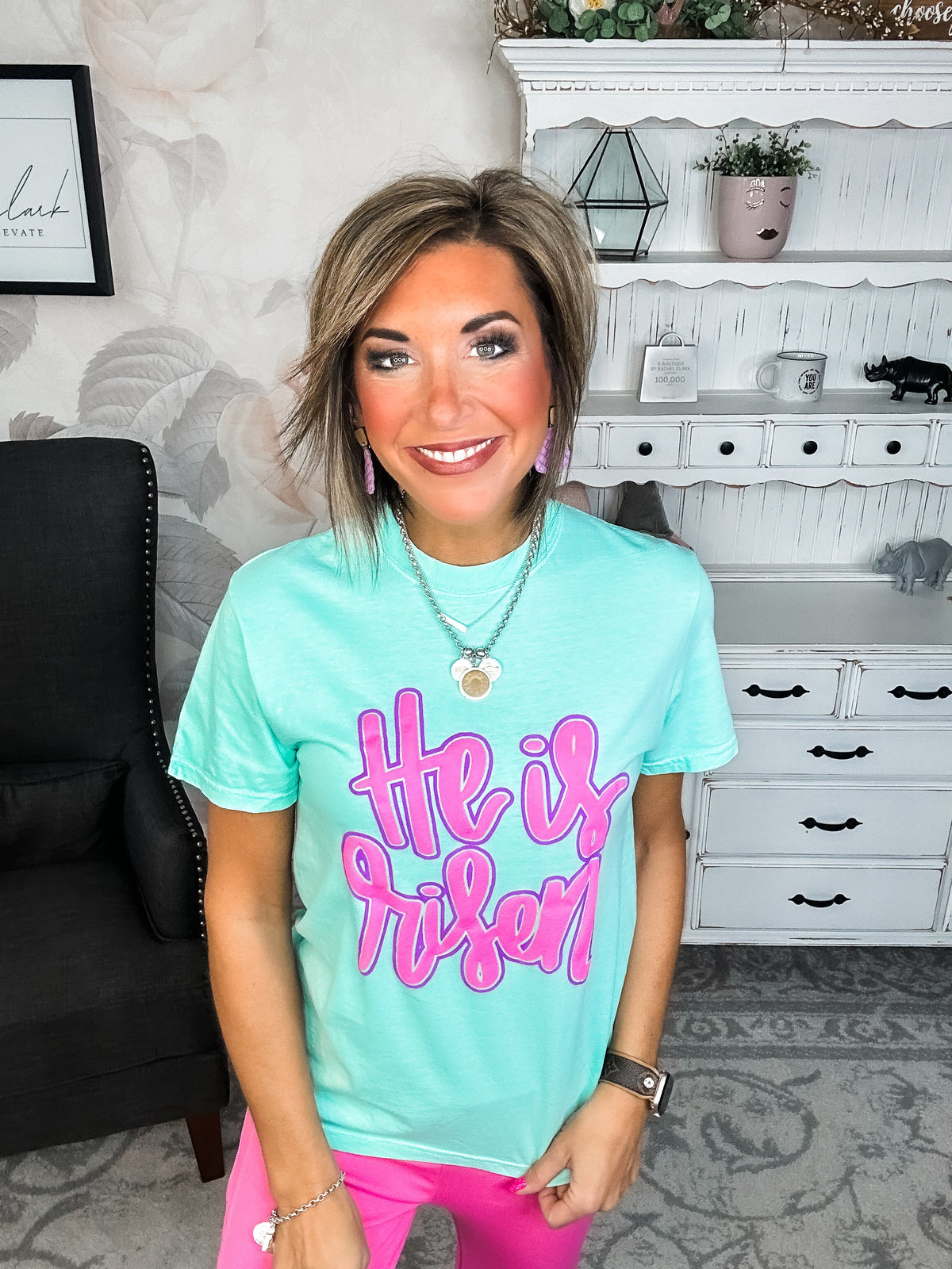 He Is Risen Graphic Tee