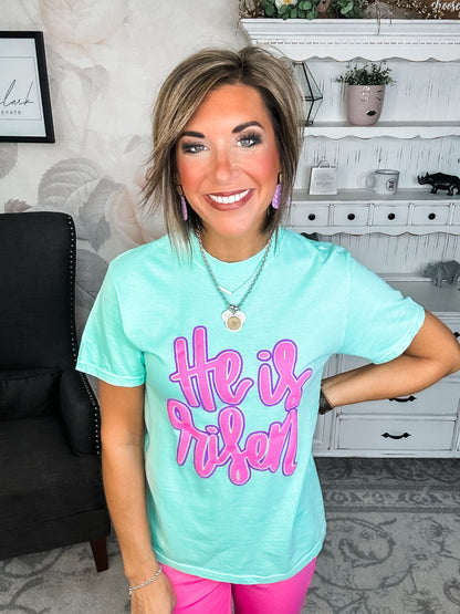 He Is Risen Graphic Tee