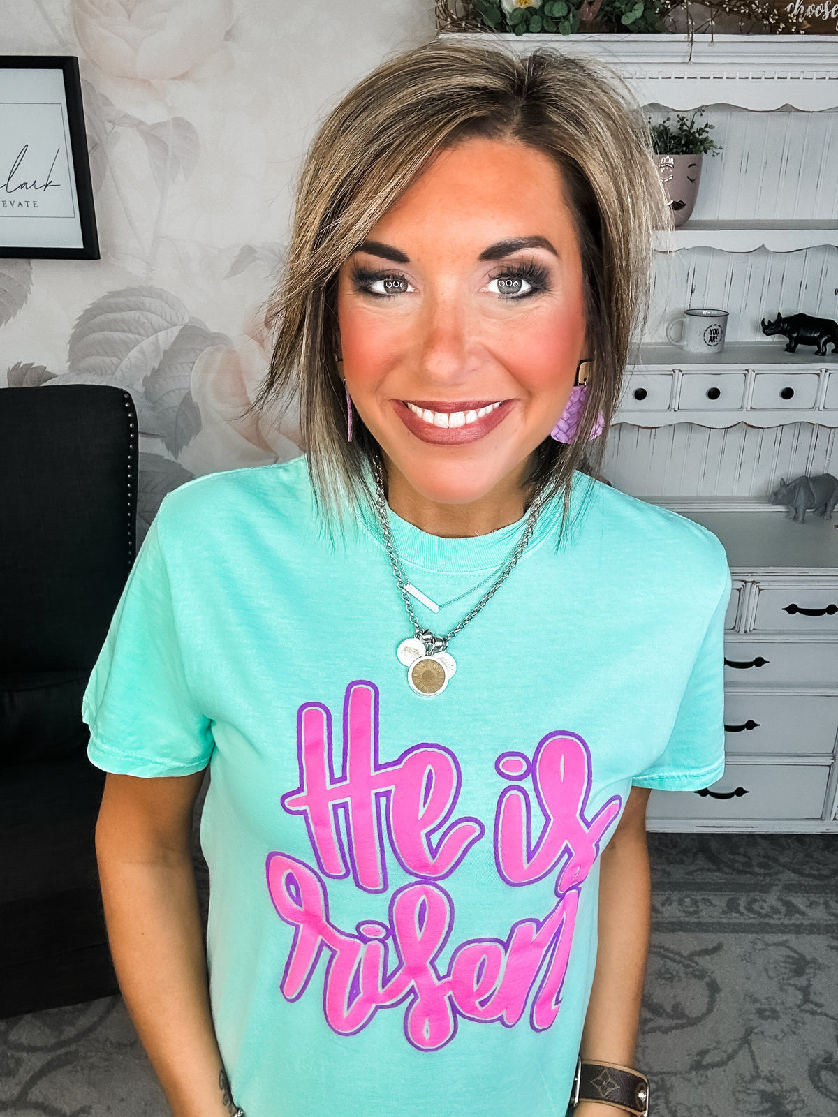 He Is Risen Graphic Tee