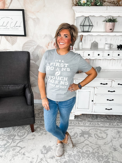 First Downs and Touchdowns Graphic Tee