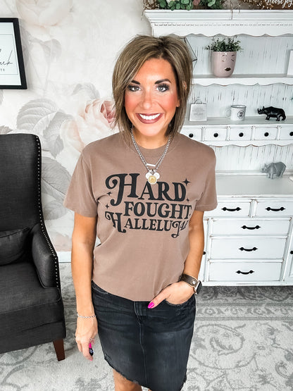 Hard Fought Hallelujah Graphic Tee