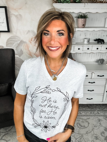 He Is Risen Graphic Tee
