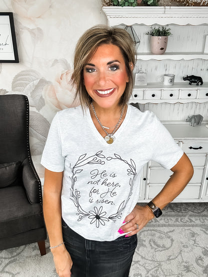 He Is Risen Graphic Tee
