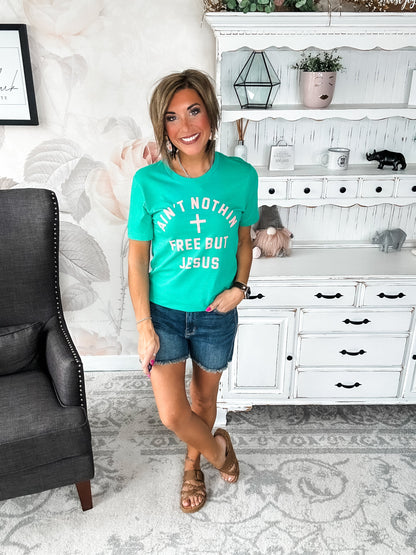 Ain't Nothin Free But Jesus Graphic Tee