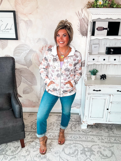 Ampersand Avenue Fullzip Sweatshirt - No Matter What