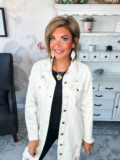Can't Live Without It Denim Jacket