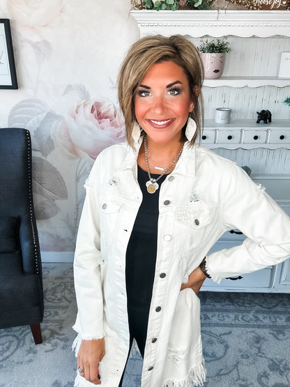 Can't Live Without It Denim Jacket