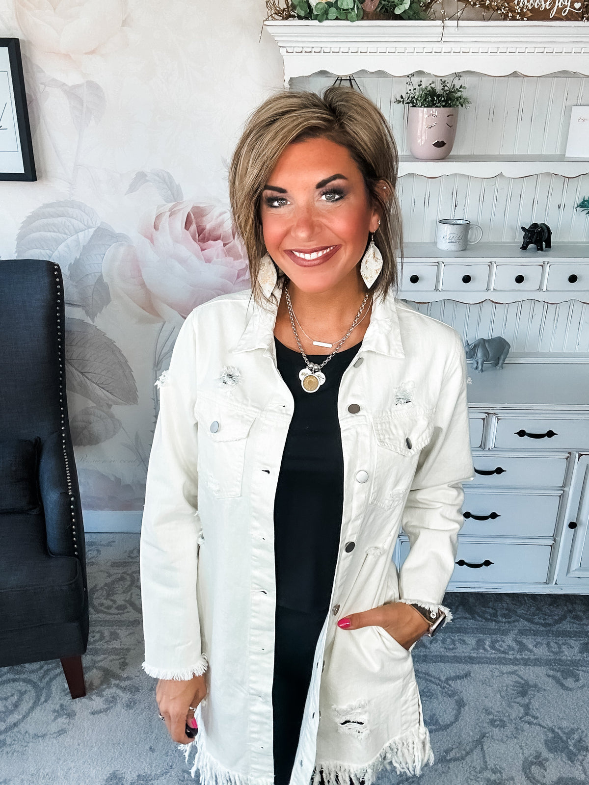 Can't Live Without It Denim Jacket