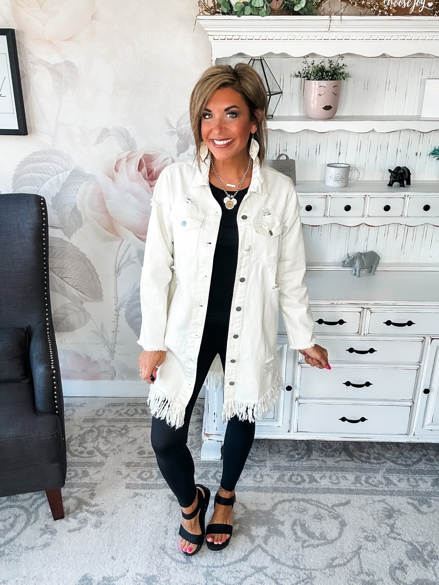 Can't Live Without It Denim Jacket