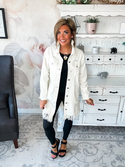 Can't Live Without It Denim Jacket