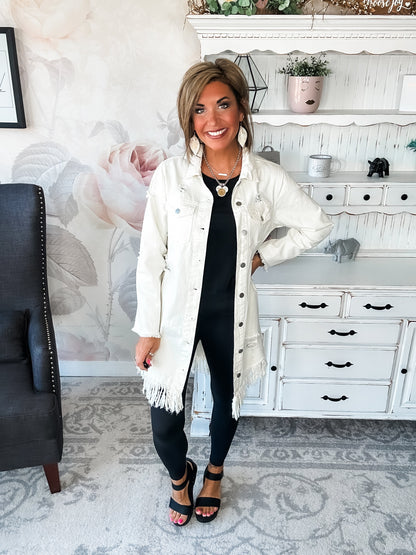 Can't Live Without It Denim Jacket