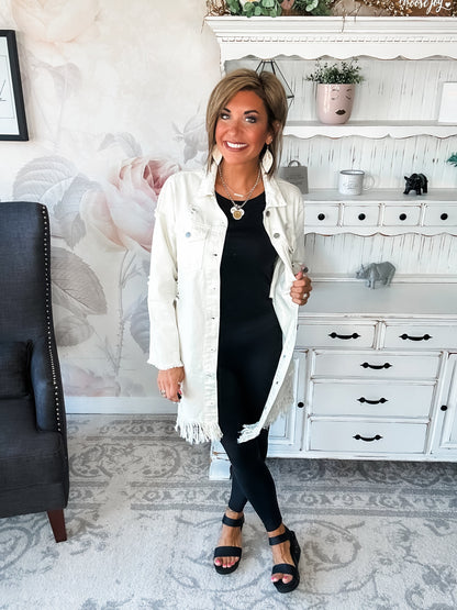 Can't Live Without It Denim Jacket