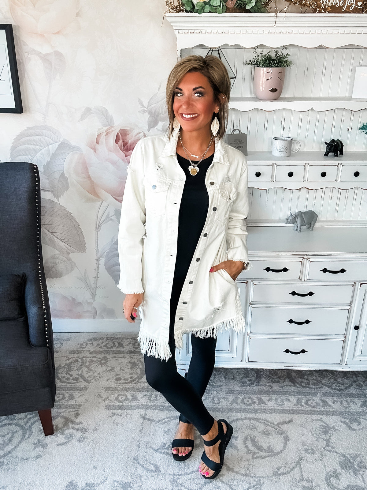 Can't Live Without It Denim Jacket