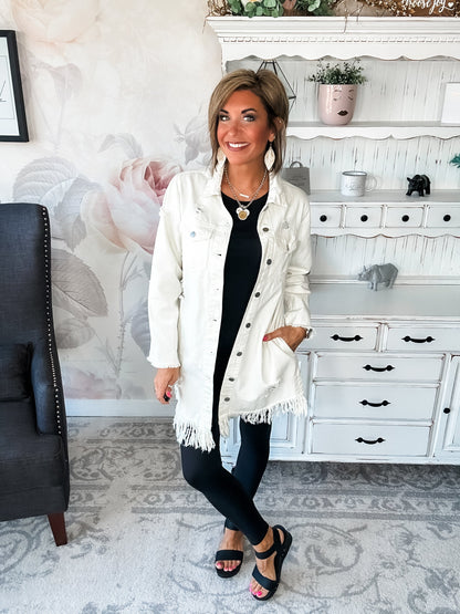 Can't Live Without It Denim Jacket