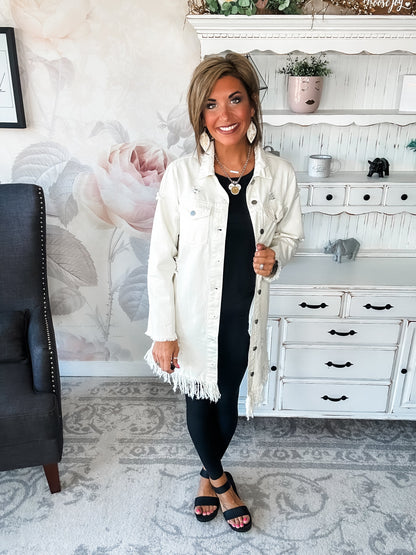 Can't Live Without It Denim Jacket