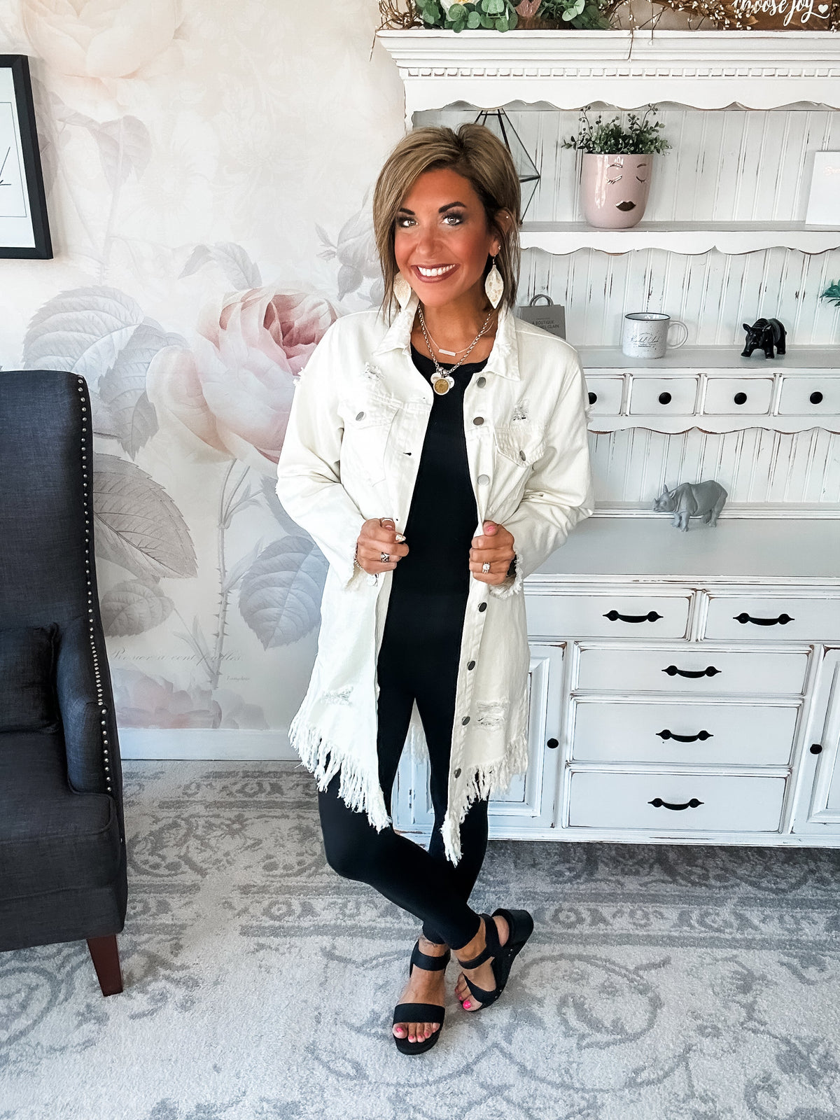 Can't Live Without It Denim Jacket