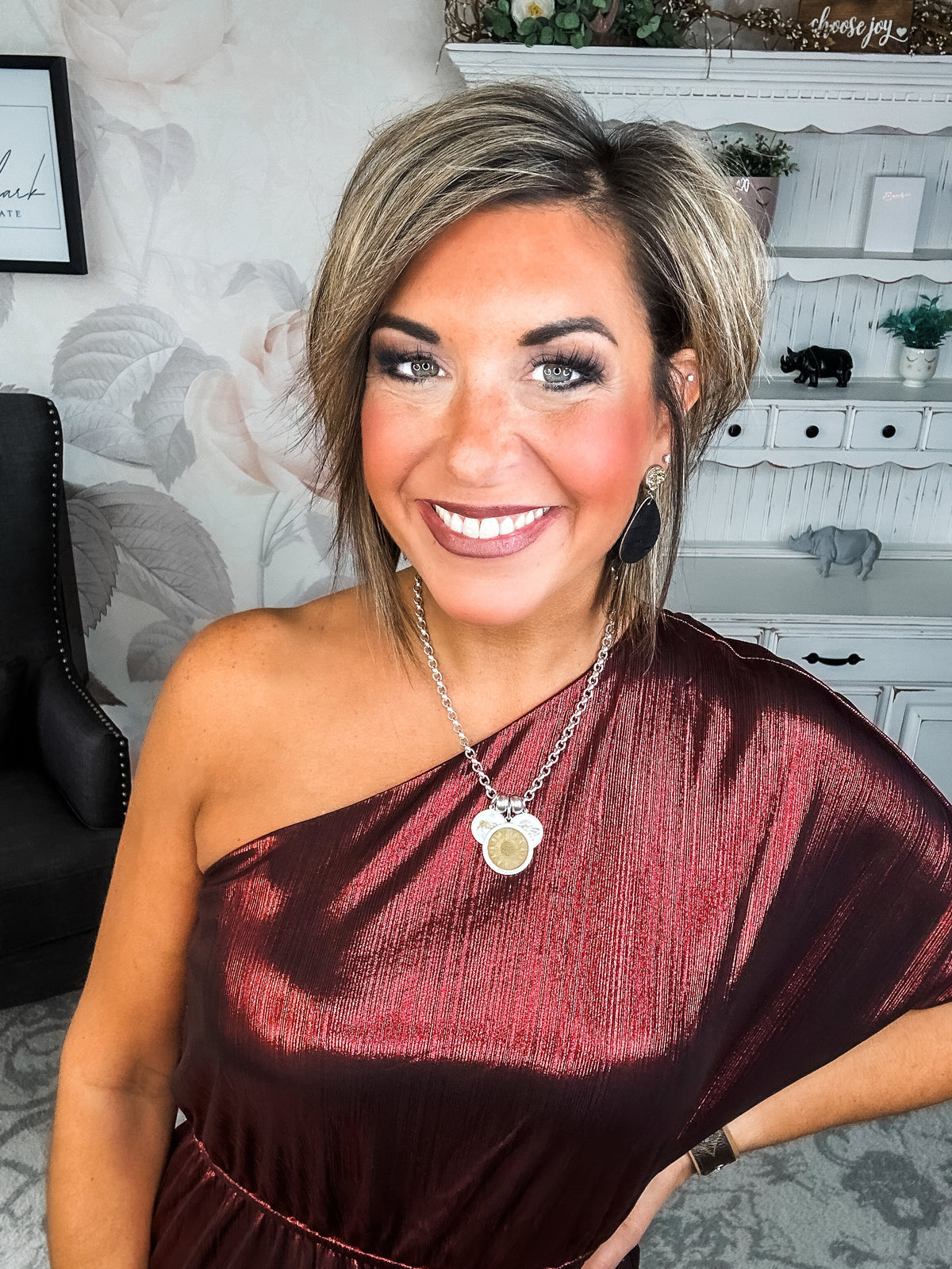 Have a Ball Dress - Wine