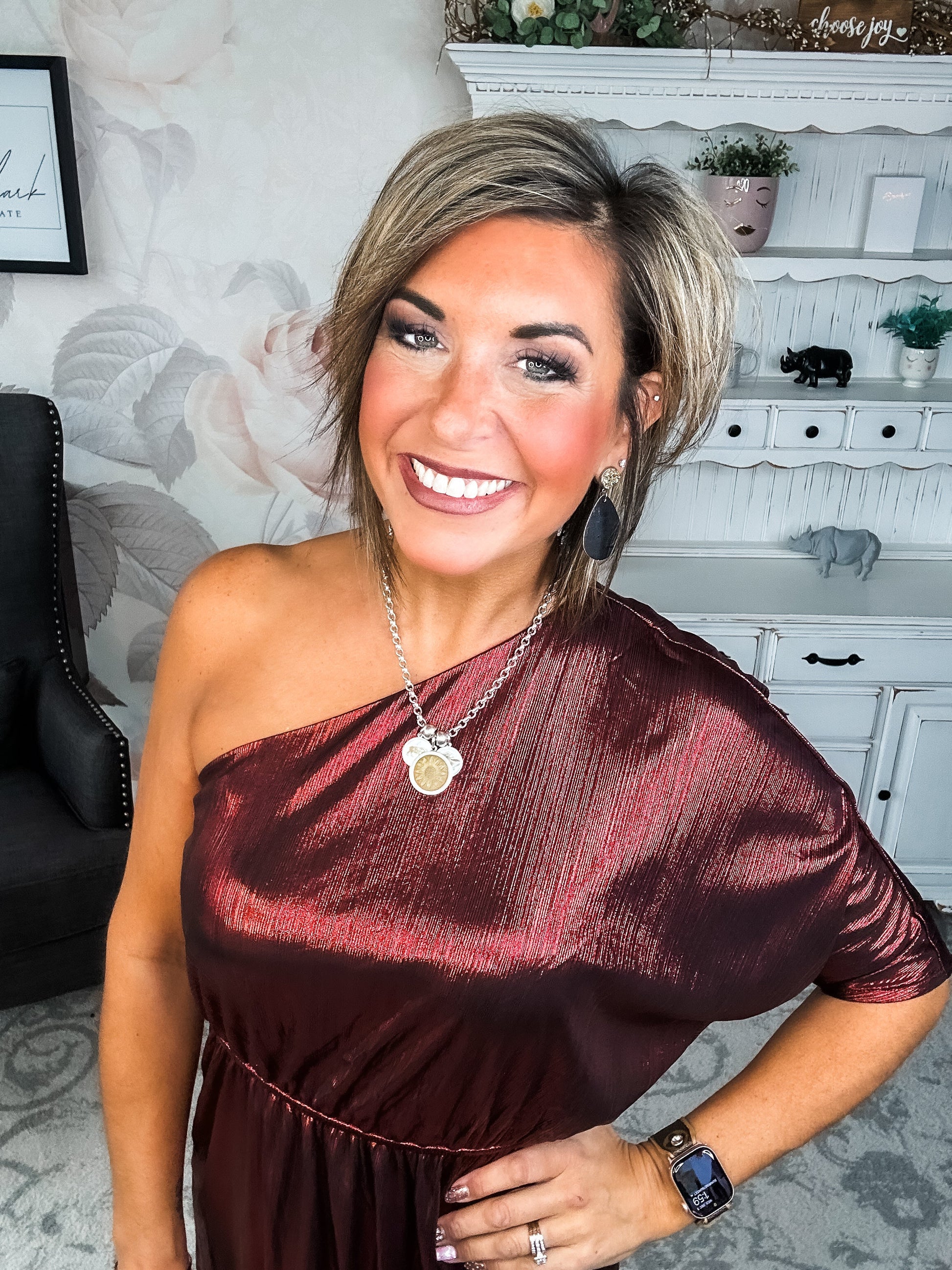 Have a Ball Dress - Wine