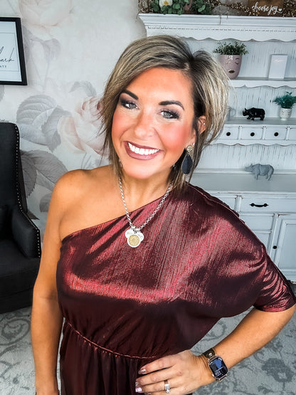 Have a Ball Dress - Wine