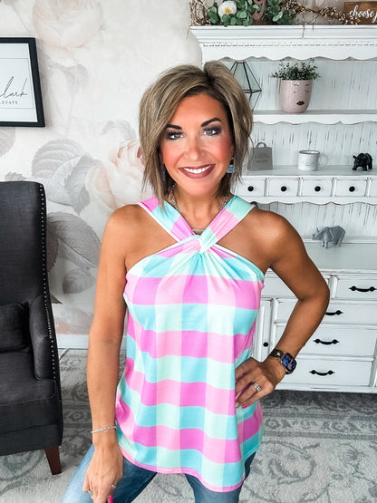 As You Feel It Halter Tank