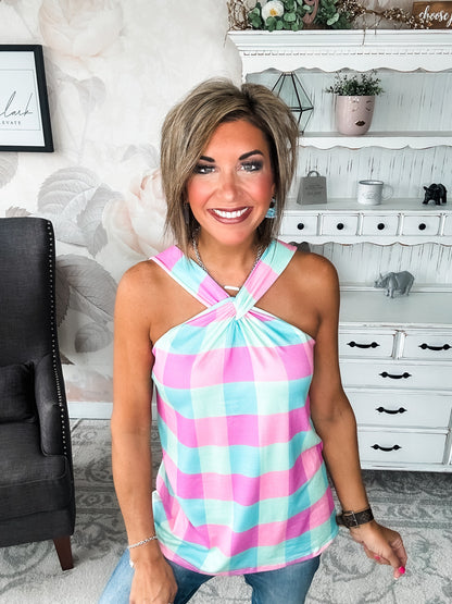 As You Feel It Halter Tank