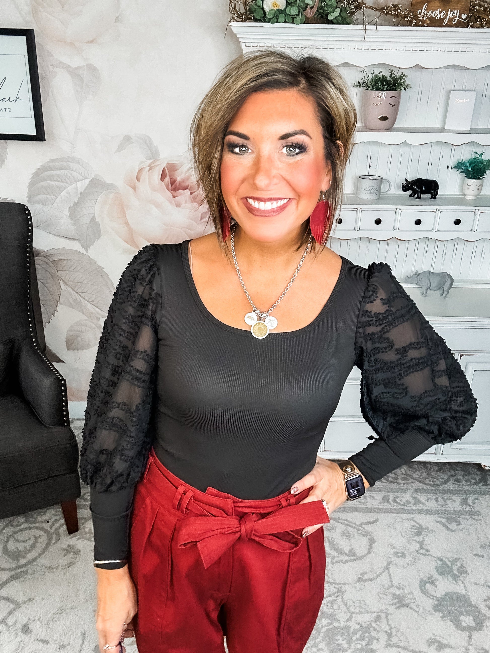 Crazy About You Belted Shorts