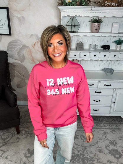 12 New Chapters Graphic Sweatshirt