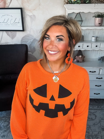 Jack-O Pumpkin Pullover